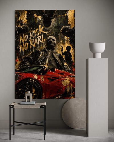 Quadro tela astratto - tela,