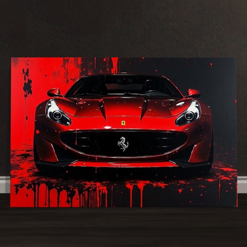 Quadro auto ferrari arte - ✅,