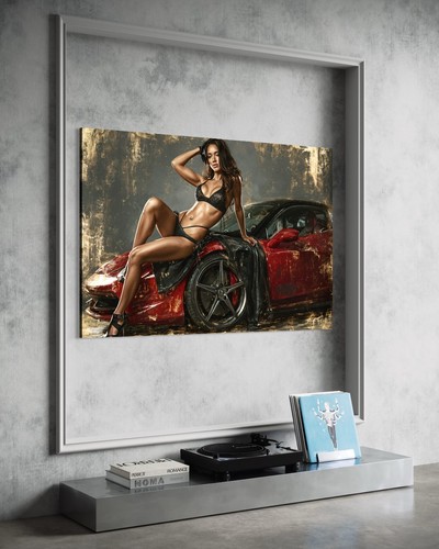 Quadro tela ferrari - su,