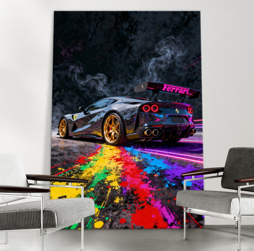 Auto artistica ferrari - artistica,