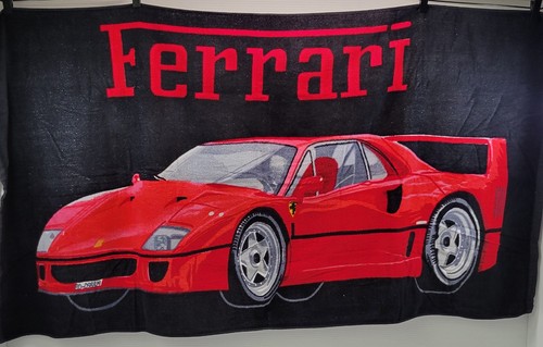 Telo mare vintage ferrari - telo,